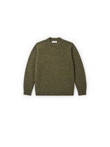 Maglione Girocollo Con Filato Miscelato - Winter Moss