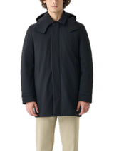 Jacket Hooded Long - Black