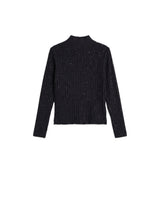 Lupetto Con Paillettes - Nero