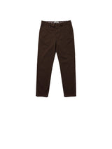 Pantalone Regular Cot/Tenc - Caffè