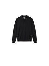 Polo Manica Lunga - Black