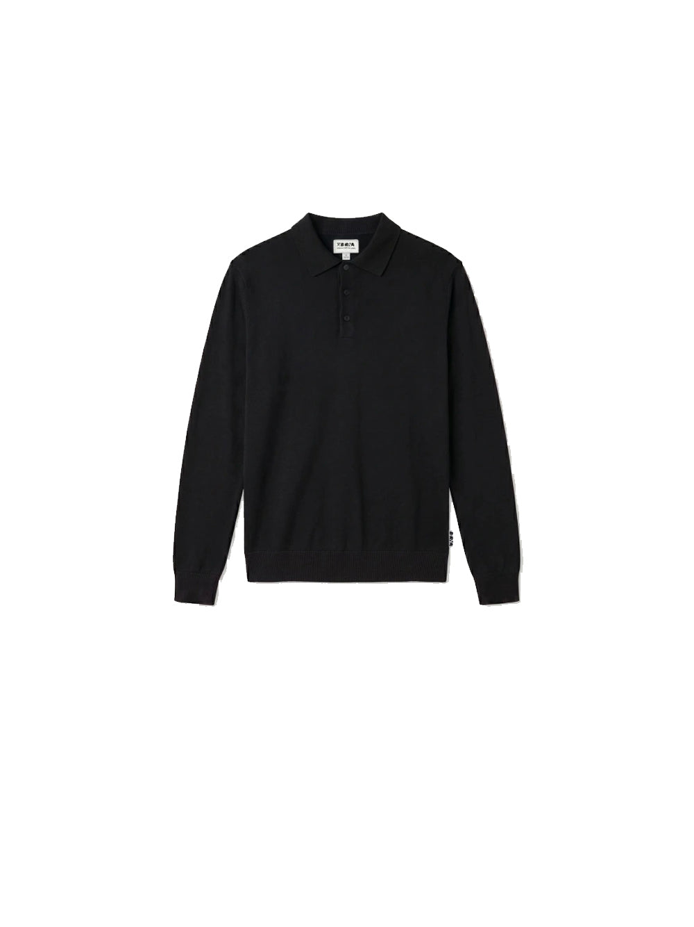Polo Manica Lunga - Black — 1