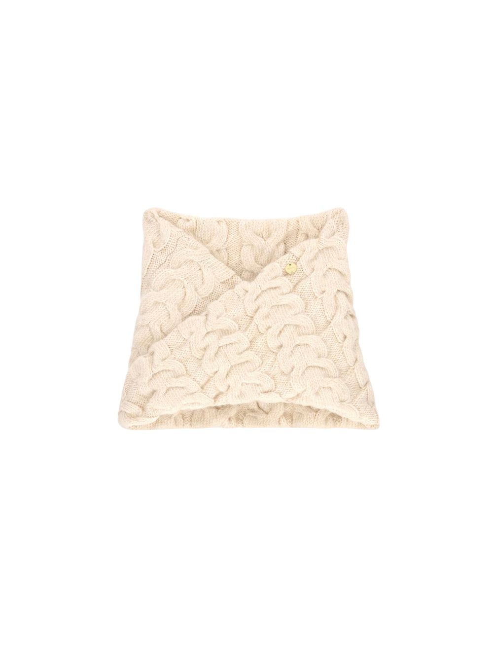 Knitted Collar - White — 1