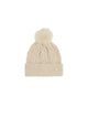 Knitted Beanie - White