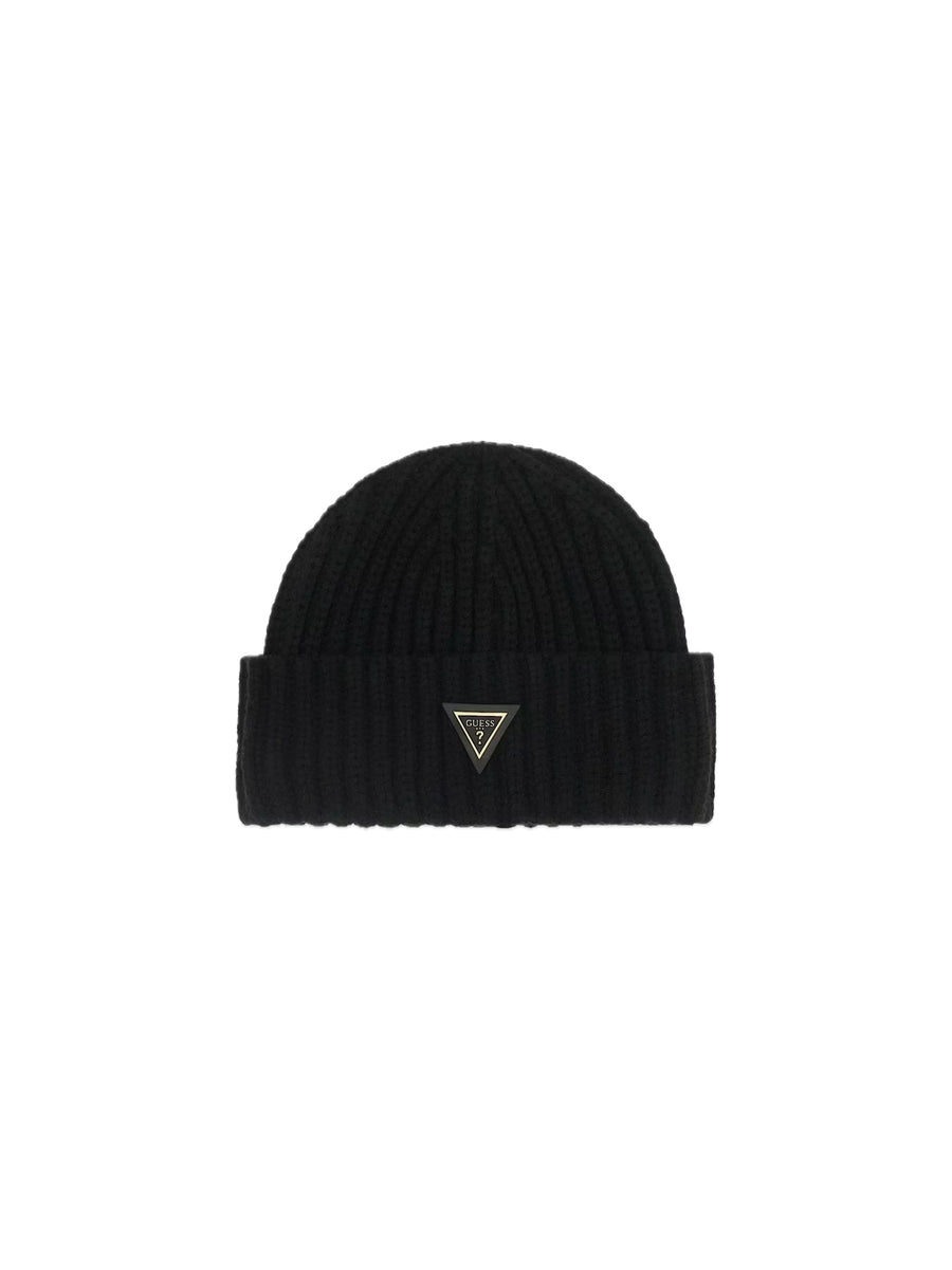Noelle II Knitted Beanie - Black