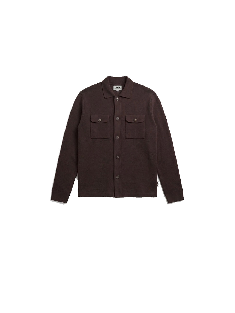 Camicia Punto Milano - Fondente