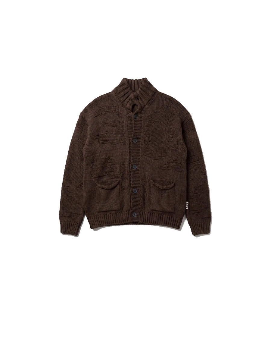 Cardigan Collo Alto - Moro