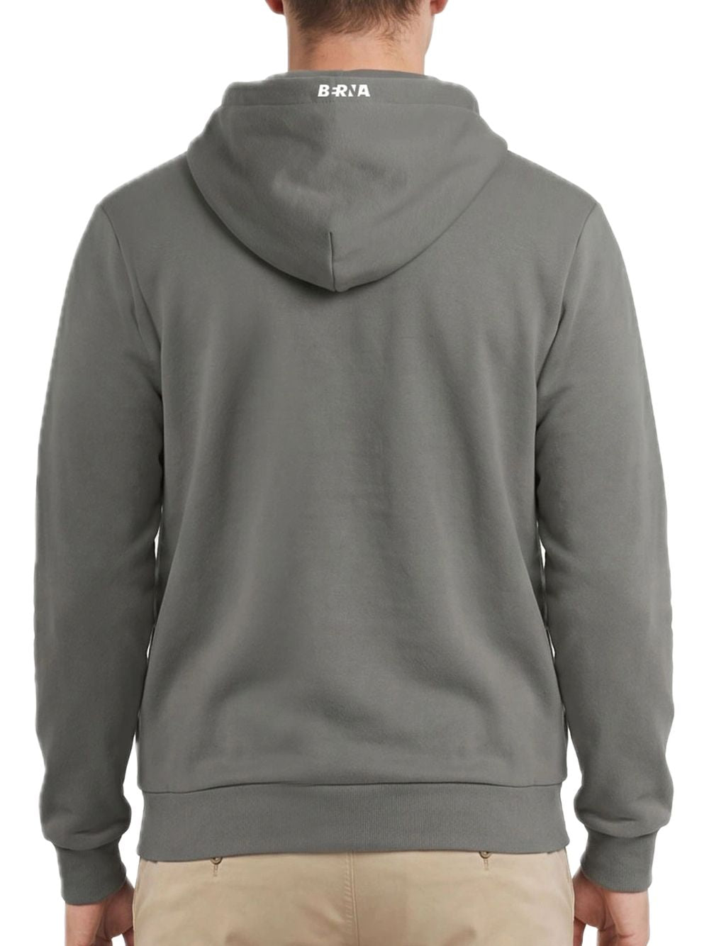 Hoodie Zip - Piombo — 2