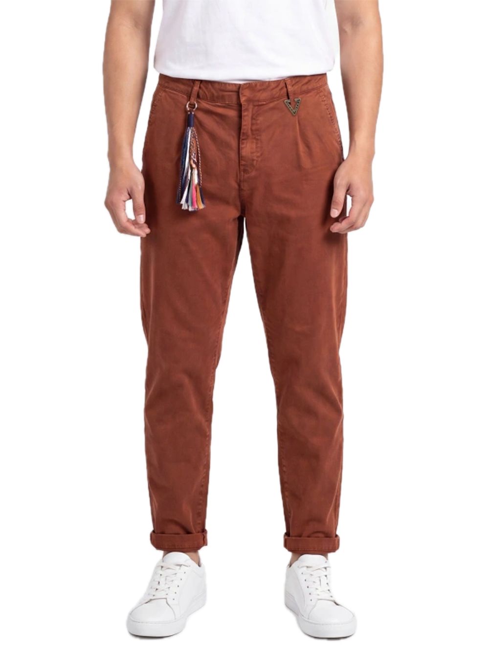 Pantalone Cropped Gardina - Ruggine — 1