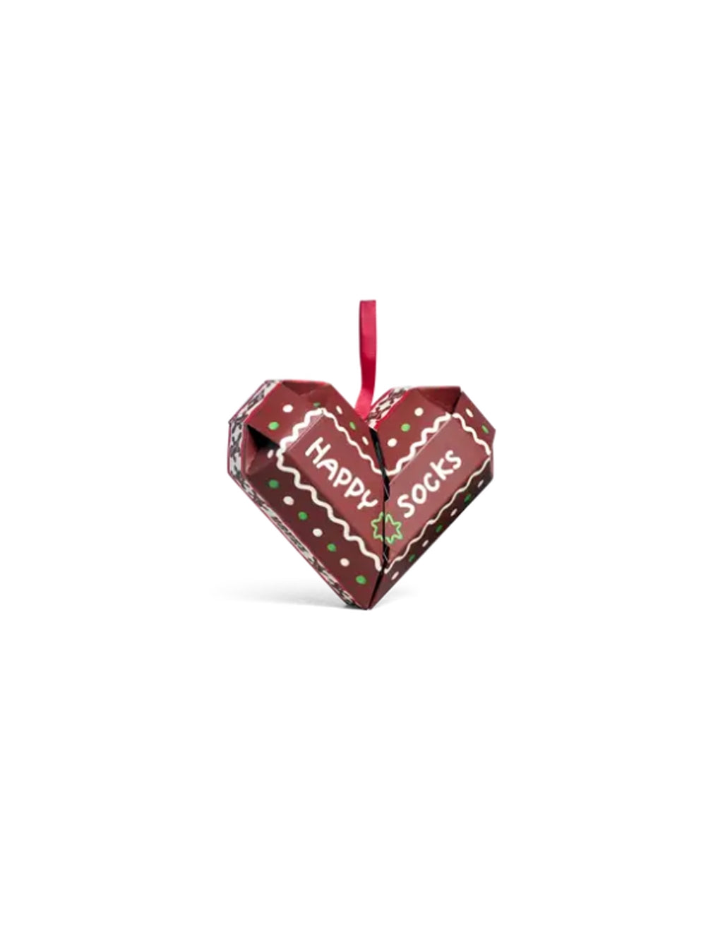 2-Pack Gingerbread Heart Socks Gift Set — 1