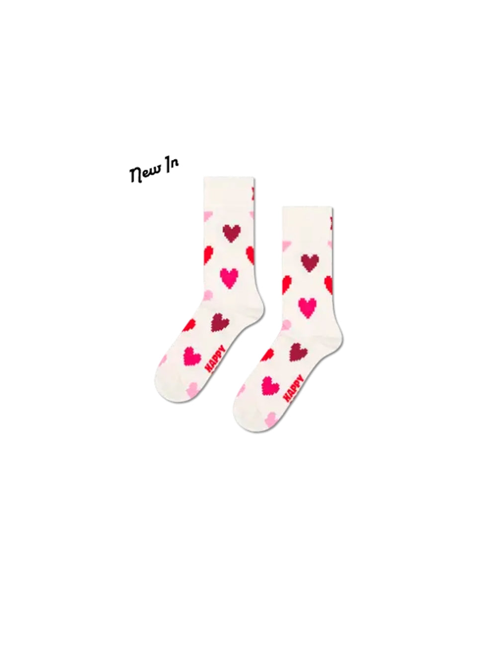Pixel Heart Socks — 1