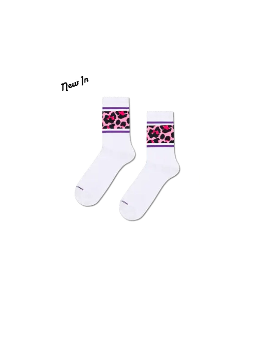Leo Stripe Sneakers Socks — 1