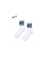 Leo Stripe Sneakers Socks