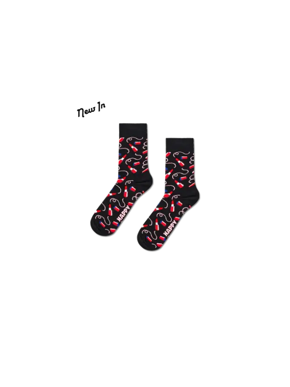 Lipstick Short Crew Socks — 1