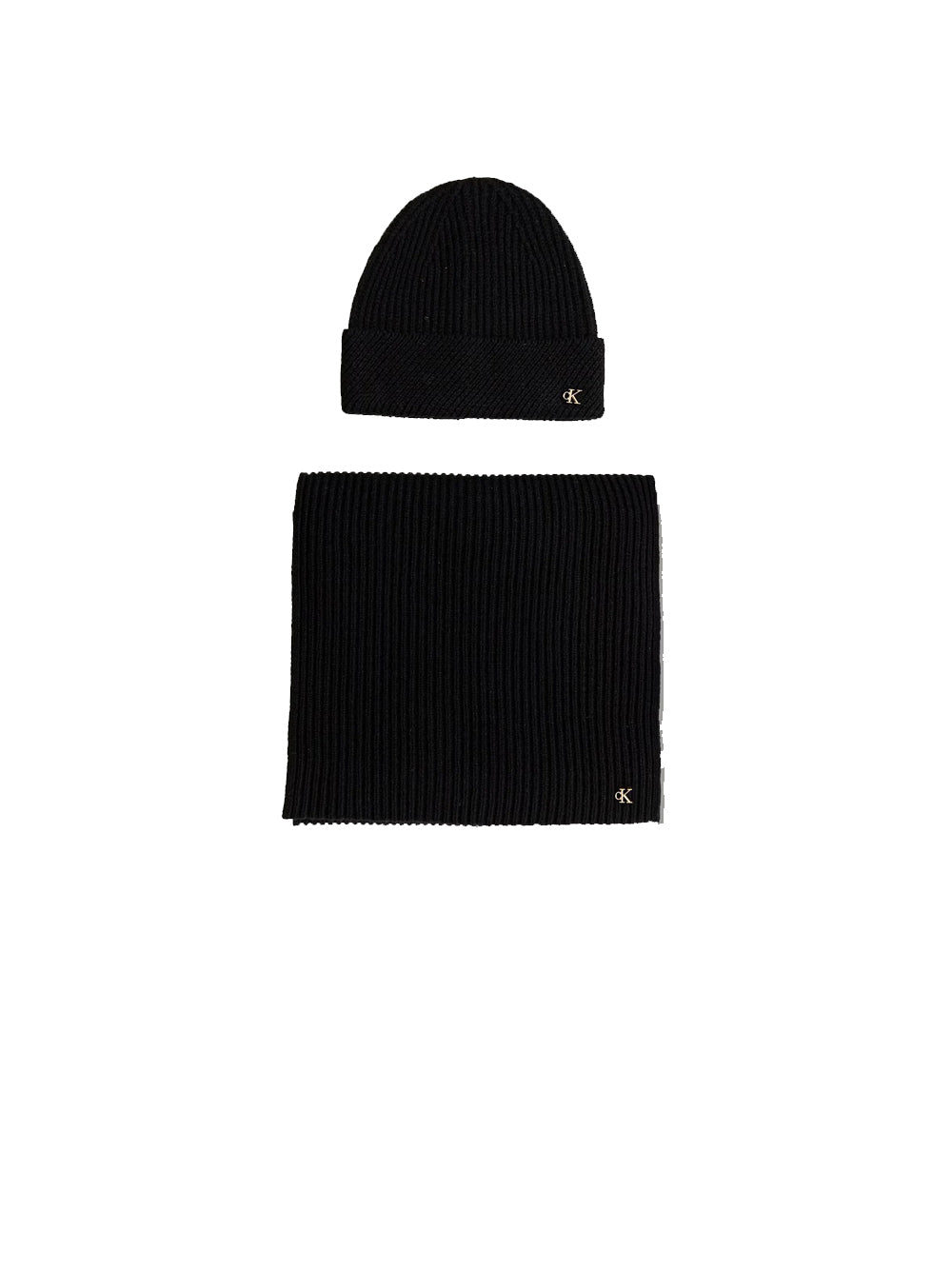 CK Metal 1212 + Scarf Gift Set - Black — 1