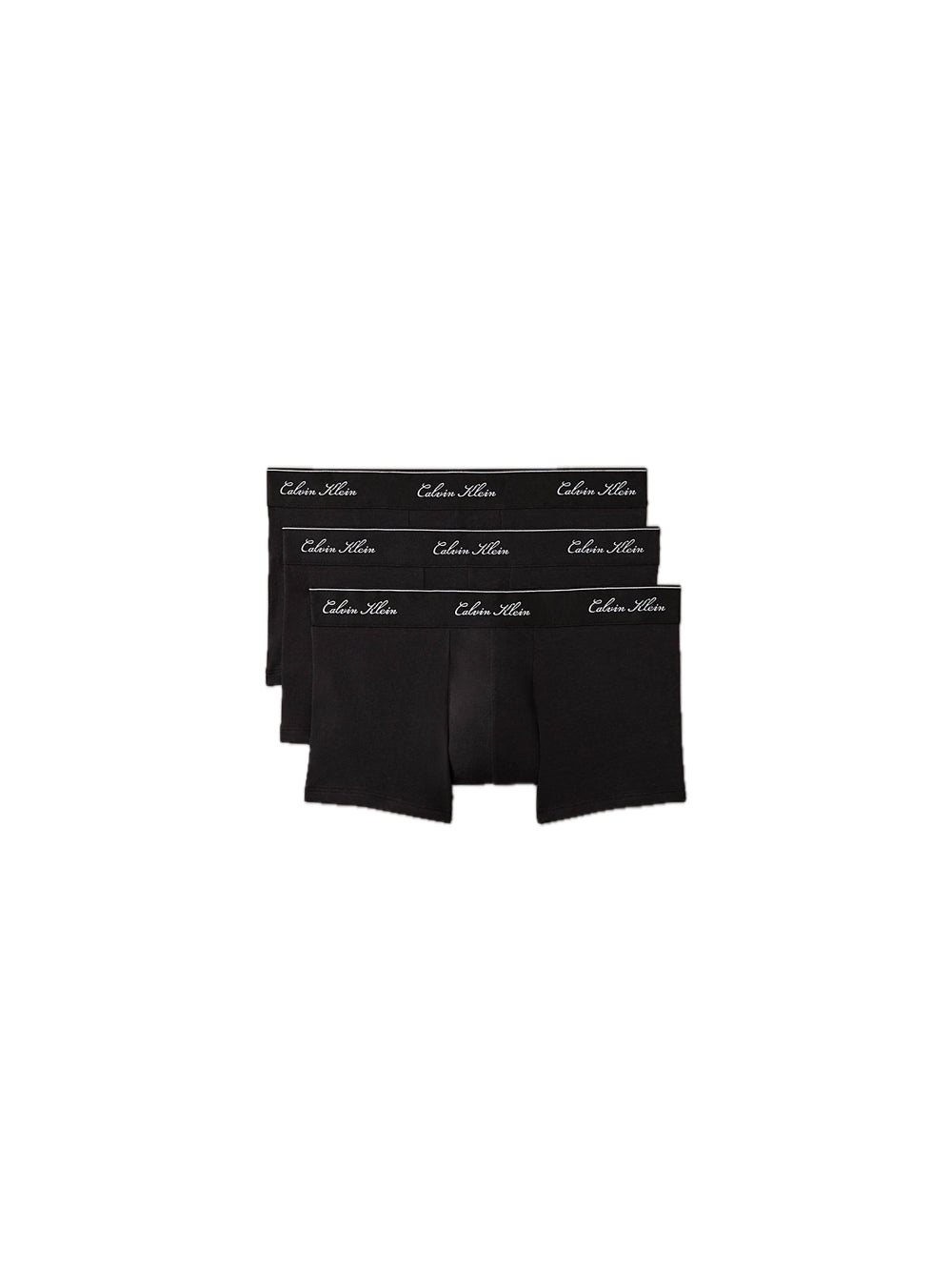 Low Rise Trunk 3Pack - Black W/DTM WB — 1