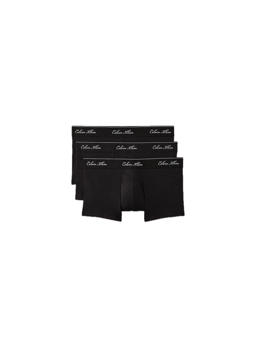 Low Rise Trunk 3Pack - Black W/DTM WB