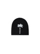 Big Palm Tree Beanie - Black Off White