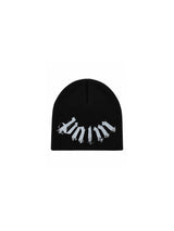 Maxi Logo Beanie - Black Off White