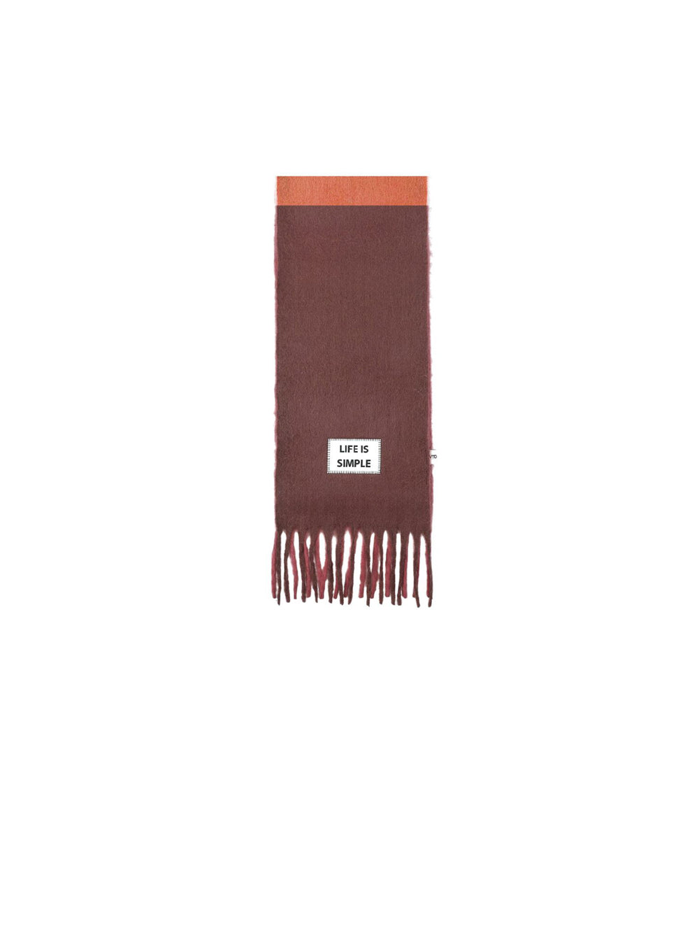 Life Is Simple Scarf — 1