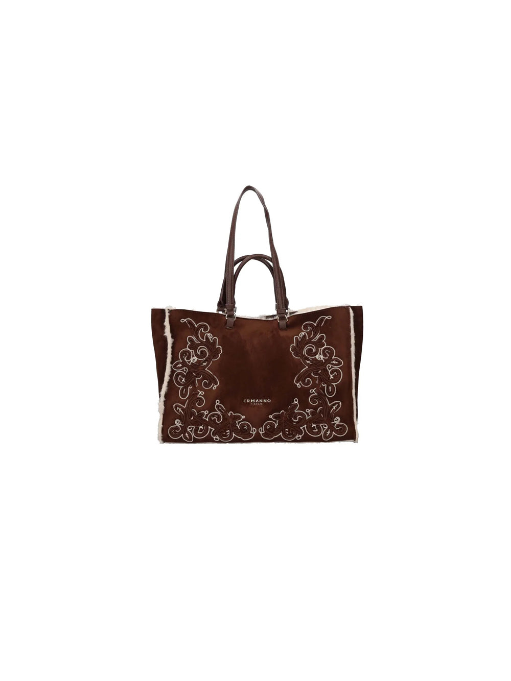Large Tote Barbara Shorling - Dark Brown — 1