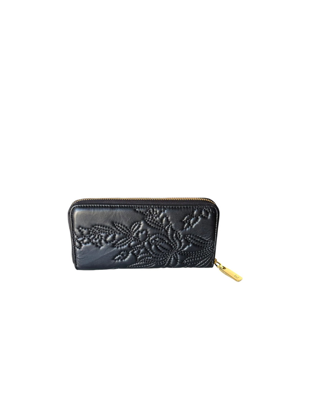 Large Zip Wallet Brigitta - Black — 2