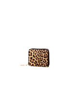 Small Zip Wallet Blackly - Leopard