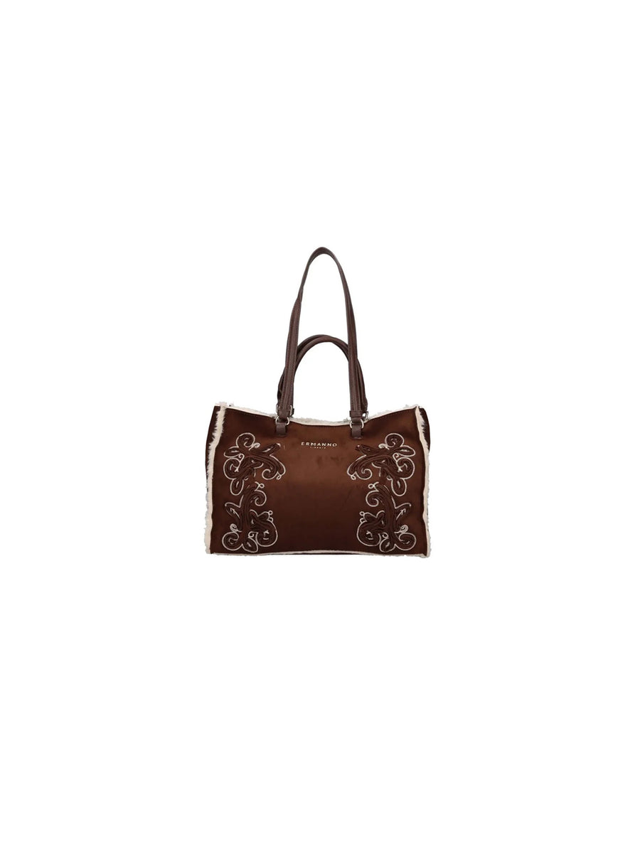 Small Tote Barbara Shirling - Dark Brown