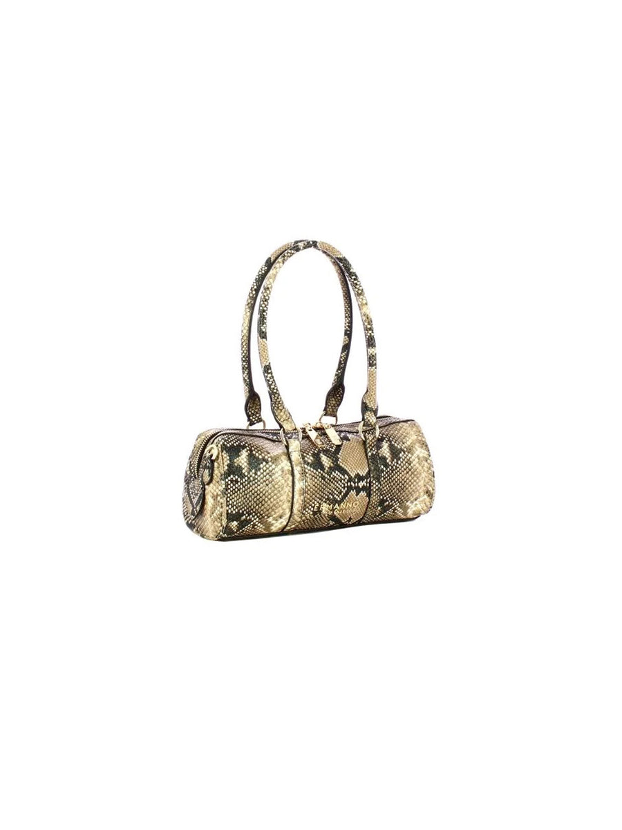 Small Bowling Brianna Python - Beige — 2