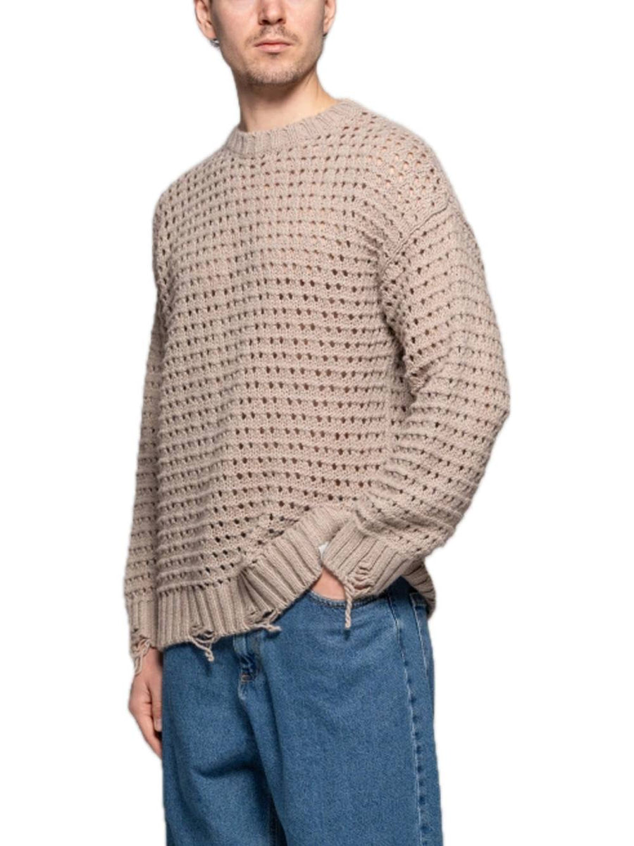 Maglia Girocollo Over - Corda — 2