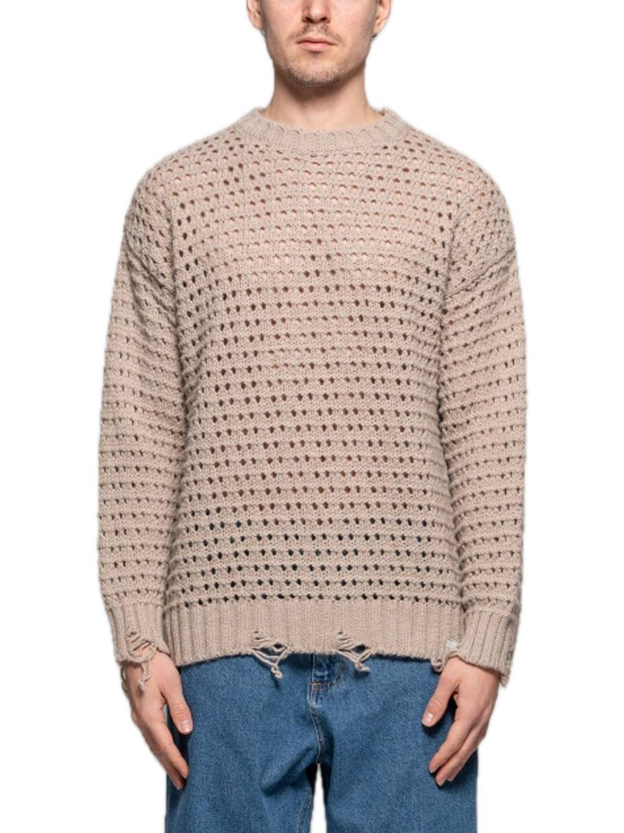 Maglia Girocollo Over - Corda