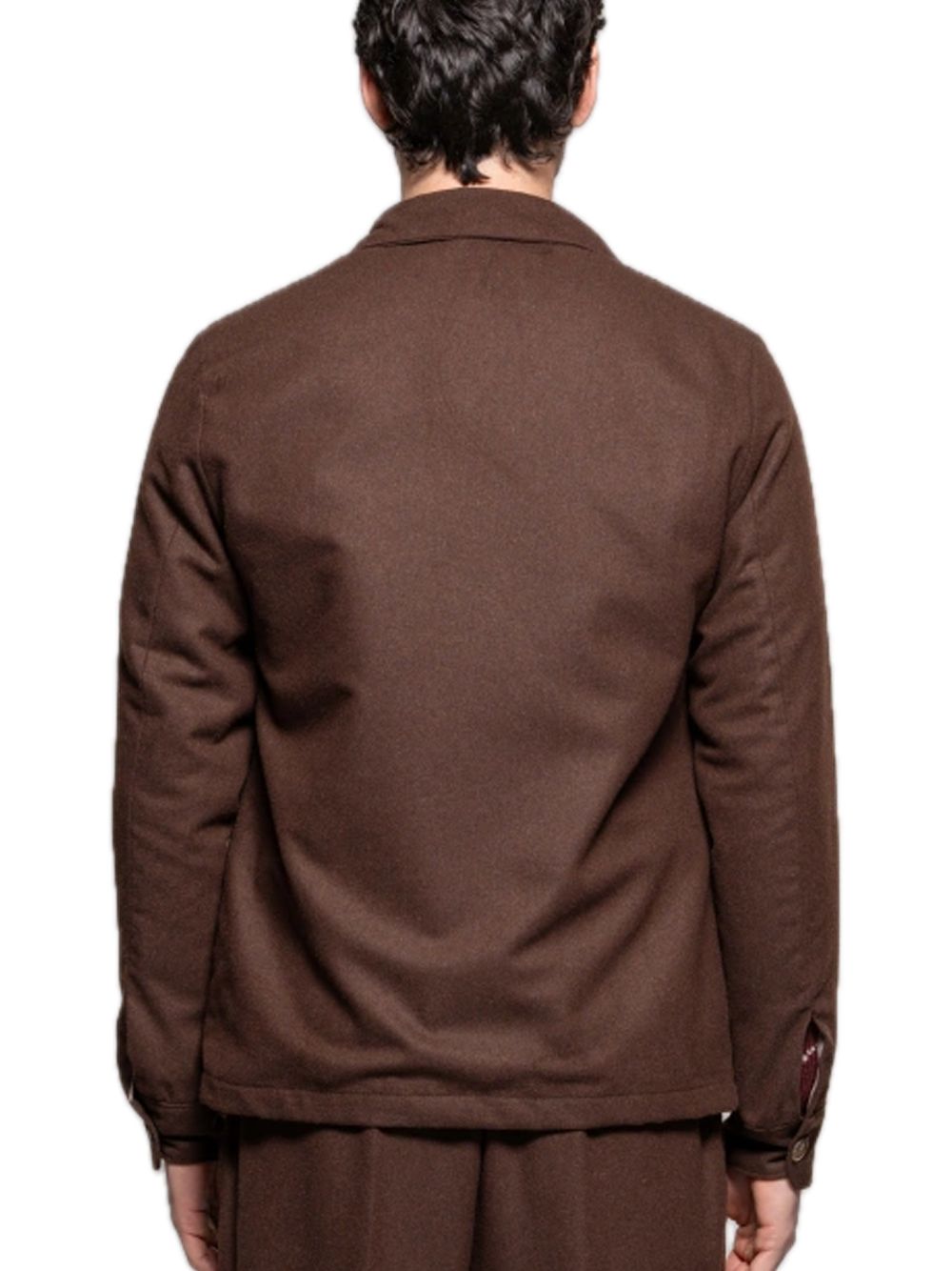 Overshirt Lana Viscosa  - Moro — 3