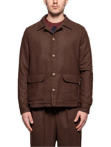 Overshirt Lana Viscosa  - Moro