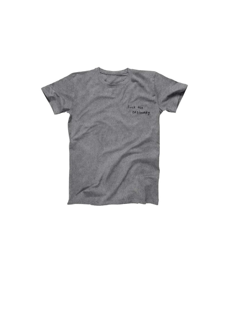 T-Shirt Fuck The Ordinary - Gray — 1