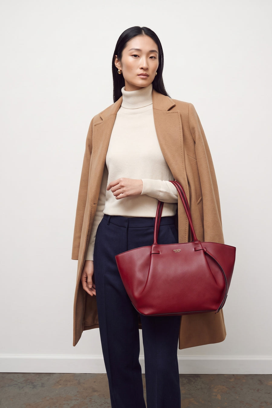 Allegra Girlfriend Tote - Red