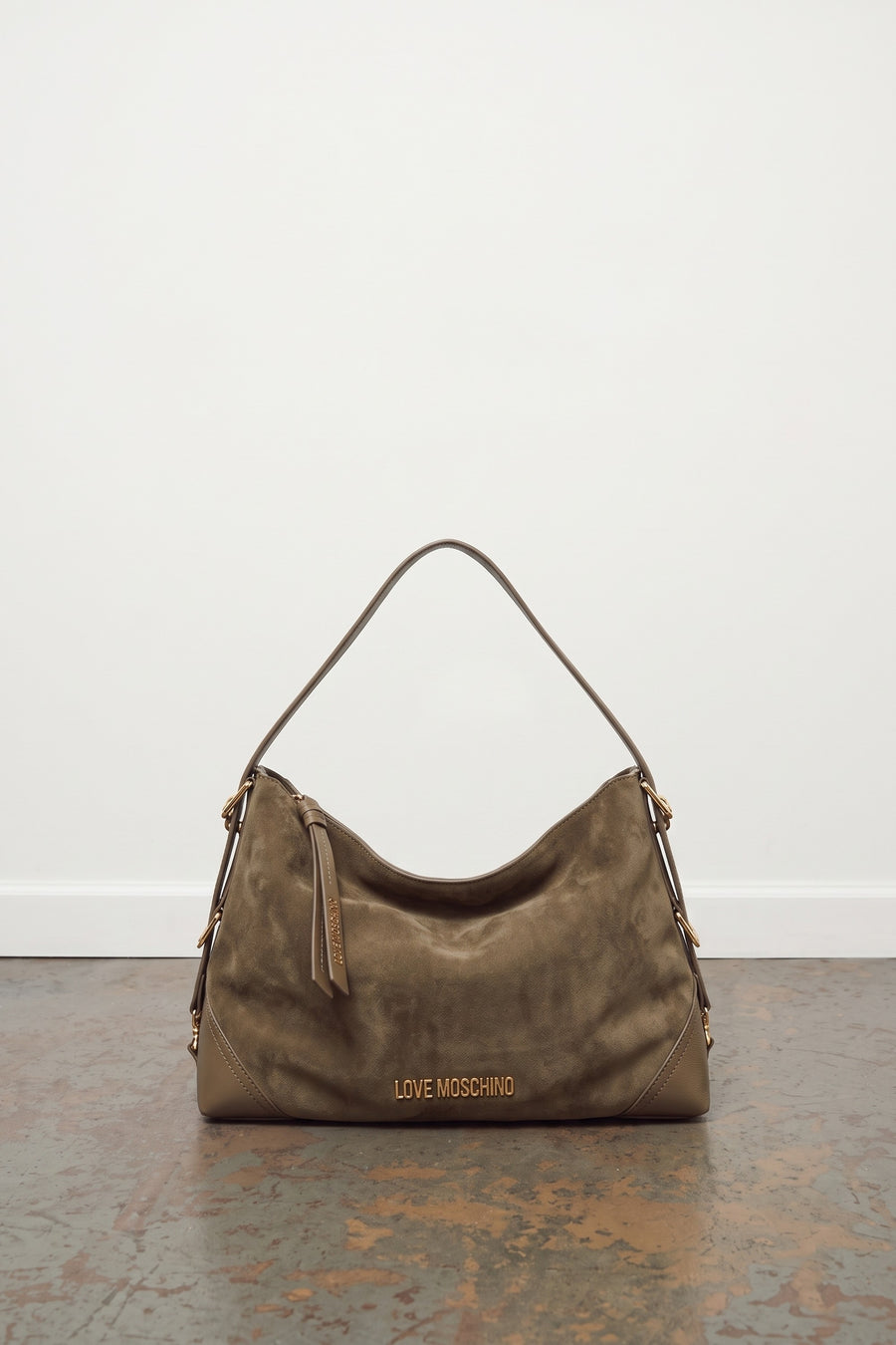 Velour PL - PU Bag - Grey