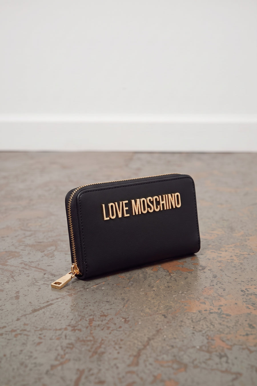 GRS PU Wallet - Gold-plated Black