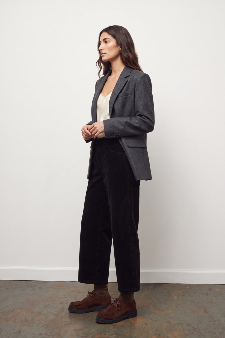 Pantaloni da Donna - Velluto a coste nero