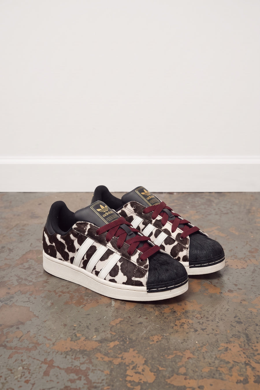 Superstar II W - Cblack/Owhite/Maroon