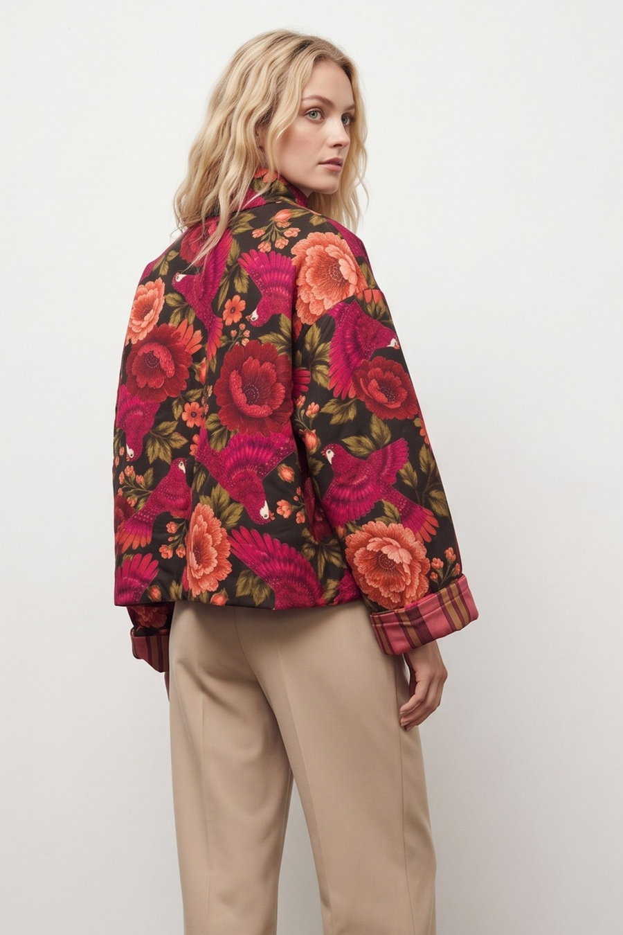 Bomber Con Polso Rigato St. Pappagallo - Verde