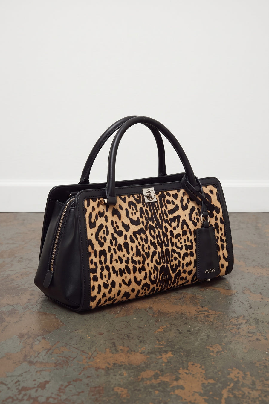 Audrey Sml Girlfriend Satchel - Leopard