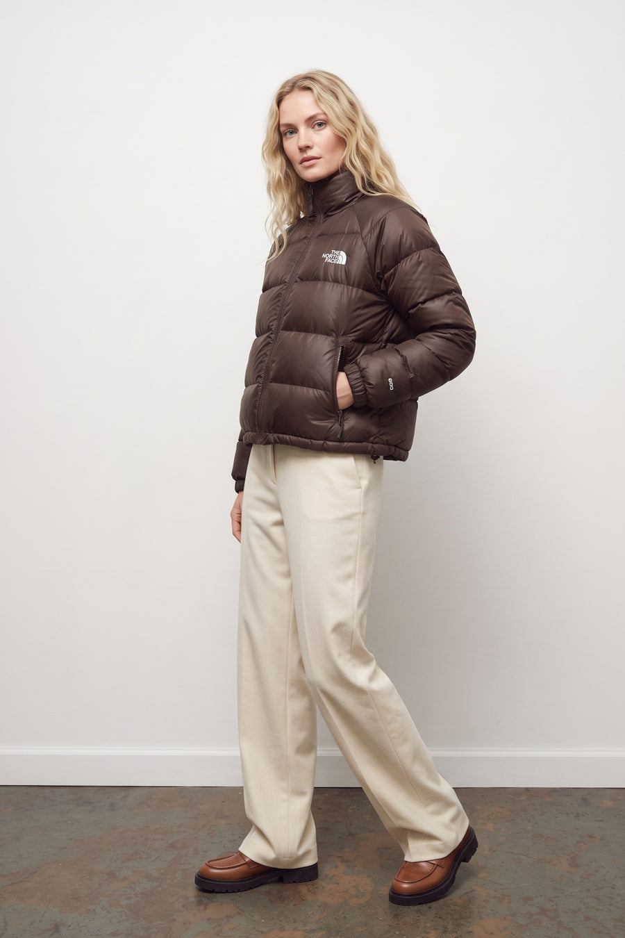 W Hyden Down Jacket - Dark Chestnut