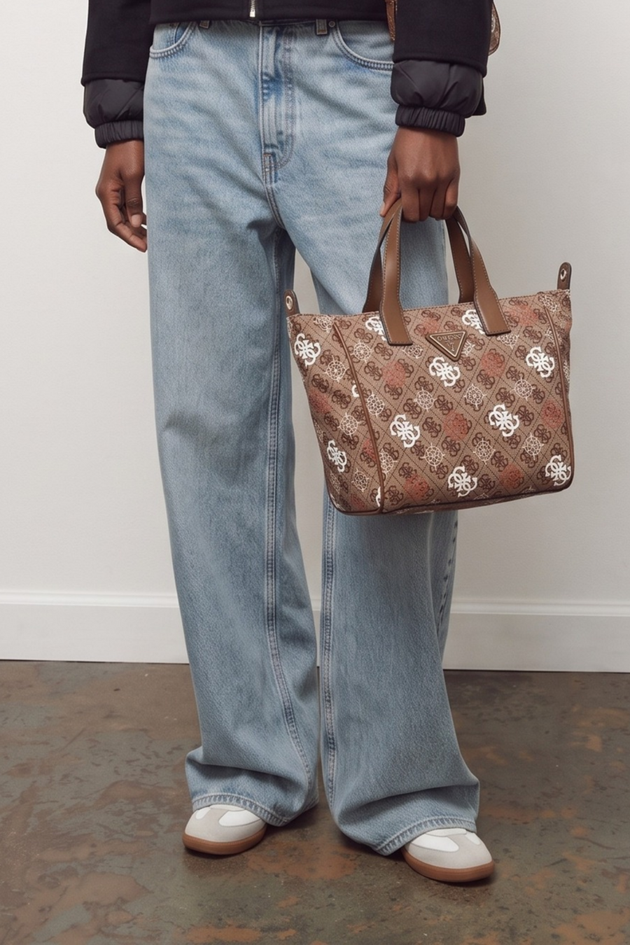Eliette Logo Small Tote - Ginger Logo