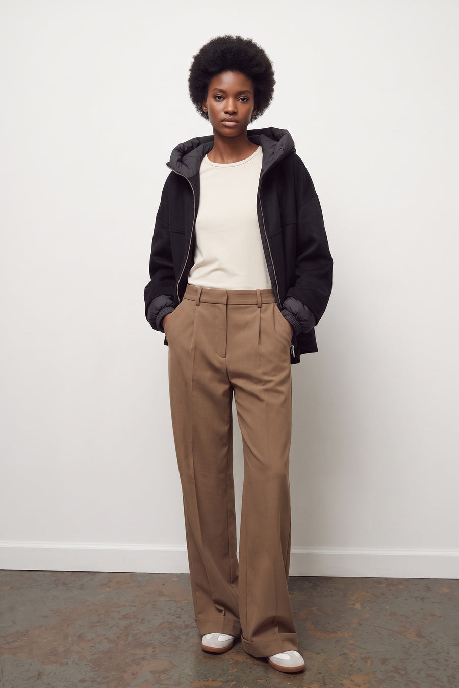 Palazzo Trousers - Camel