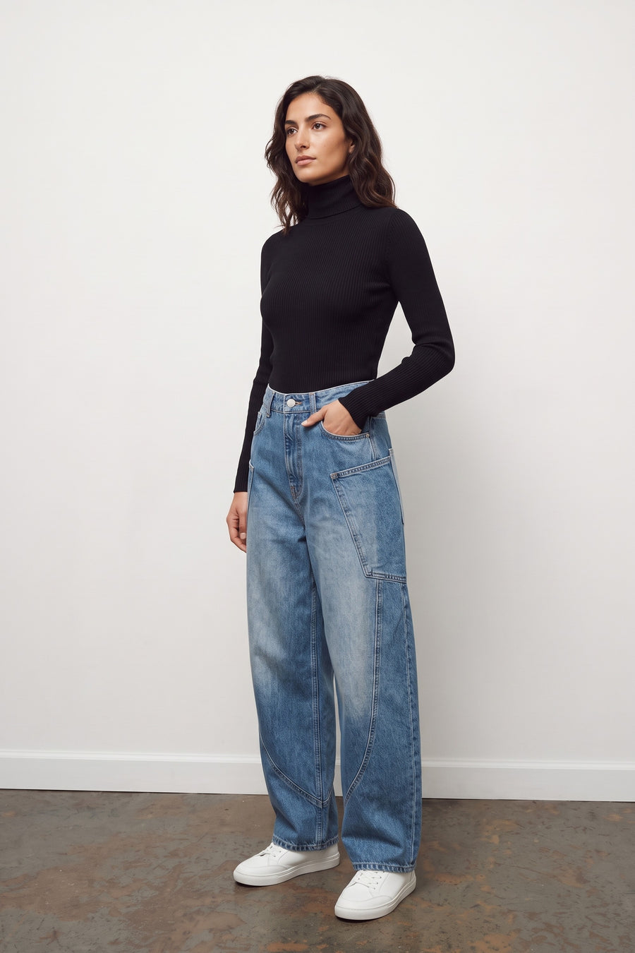 Safe Denim Trousers - Blue