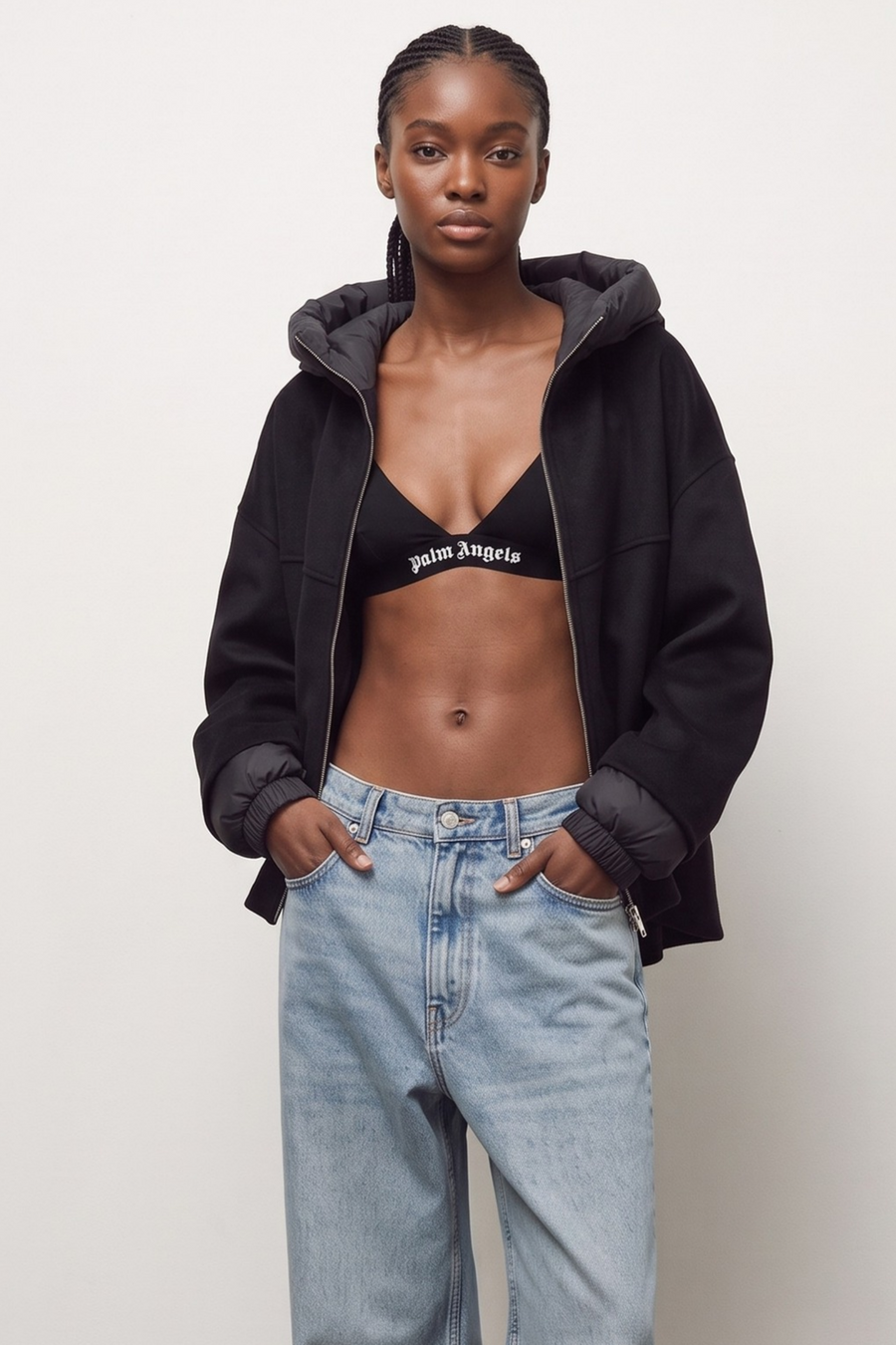 Basic Triangle Bra - Black