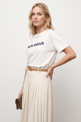 Mon Amour T-shirt - Natural