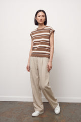 Striped T-shirt - Butter Biscuit