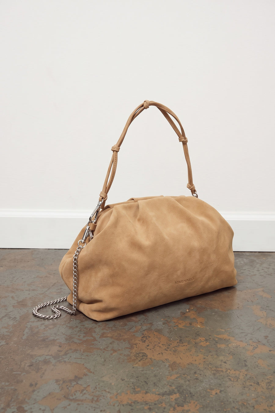 Pochette Wood - Beige