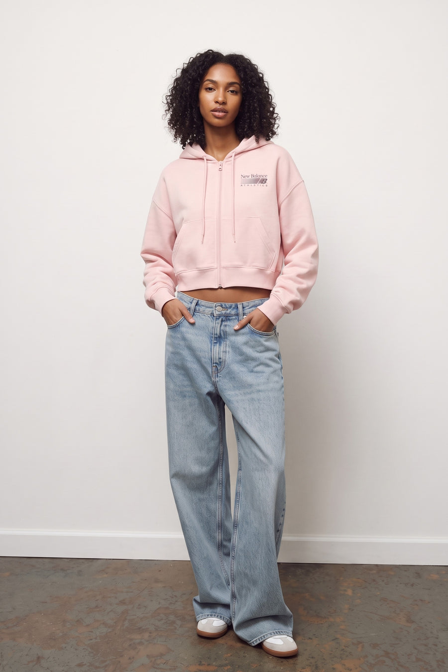 Trackside Fleece Full Zip - Pink
